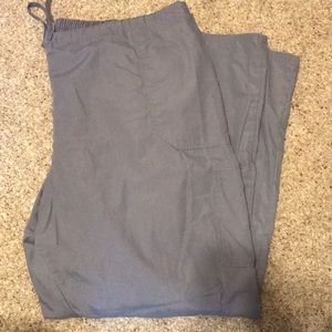 Grey scrub pants